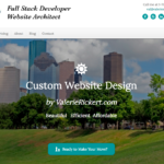 ValerieRickert.com is your one-stop-shop for website design, development, delivery, and maintenance!