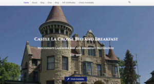 CastleLaCrosseBnB WordPress Site - ValerieRickert.com